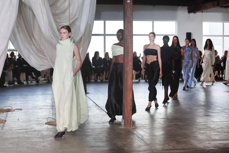 Bianca Spender Resort 2027: Soft Tailoring, Sharp Intent
