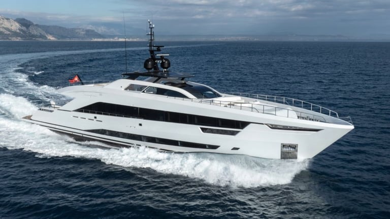 Alia Yachts unveils 43m Ximena, a statement