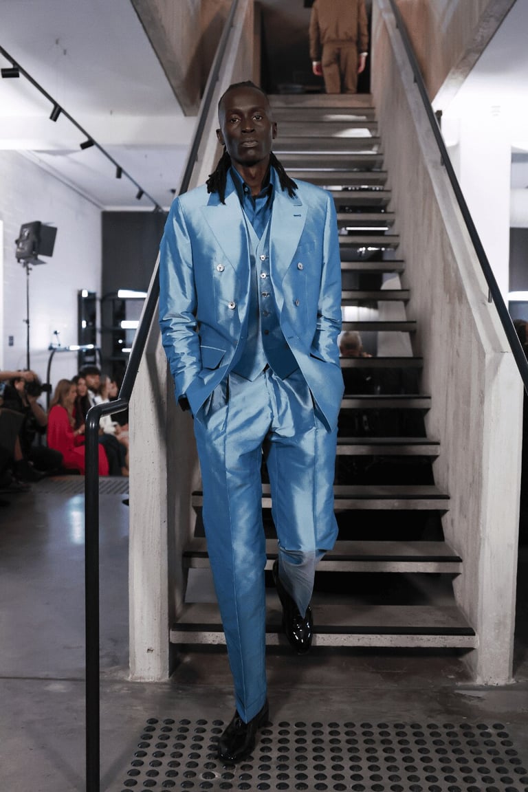 Farage at Australian Fashion Week AW26