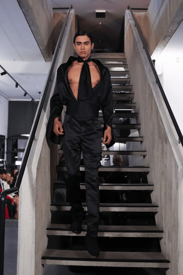 Farage at Australian Fashion Week AW26