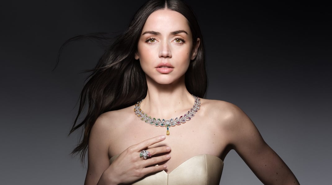 Ana de Armas Wears Louis Vuitton Mythica High Jewelry 2026