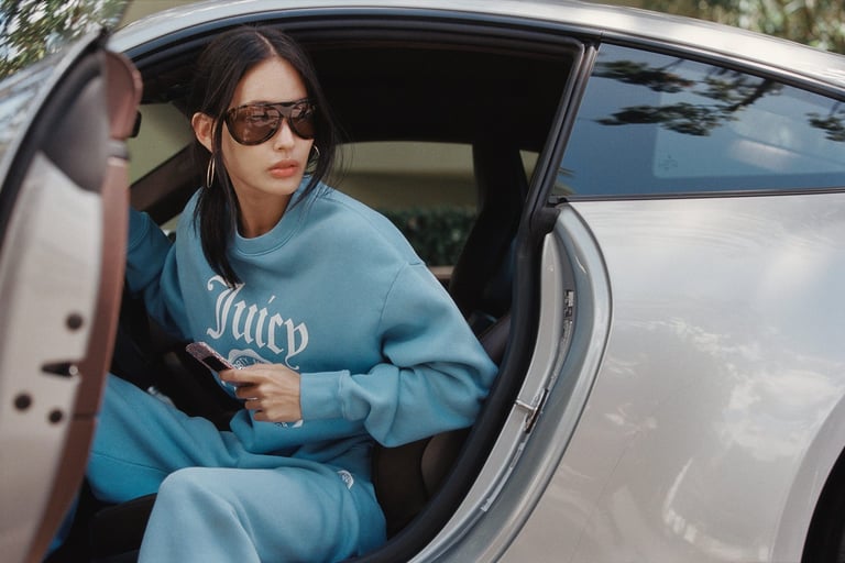 Juicy Couture x Sporty & Rich Y2K Capsule Collection: Velour Tracksuit Revival