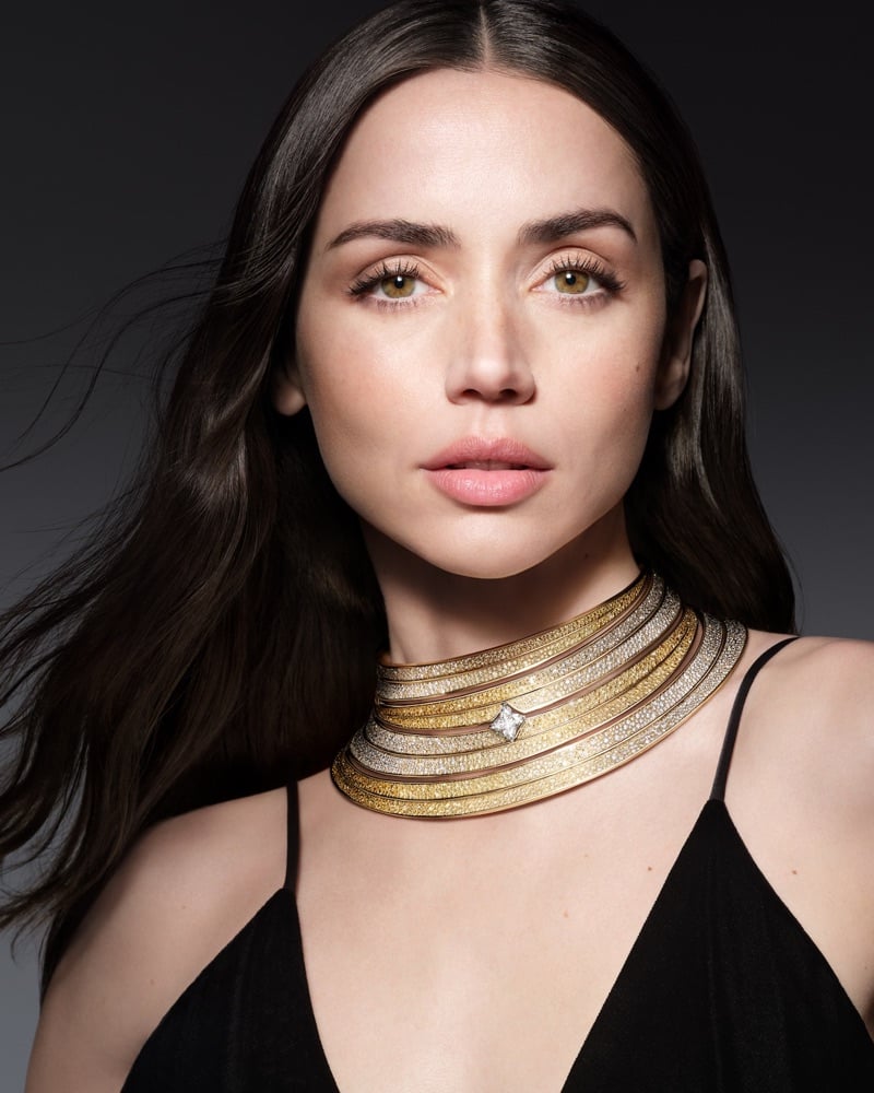 Ana de Armas Wears Louis Vuitton Mythica High Jewelry 2026