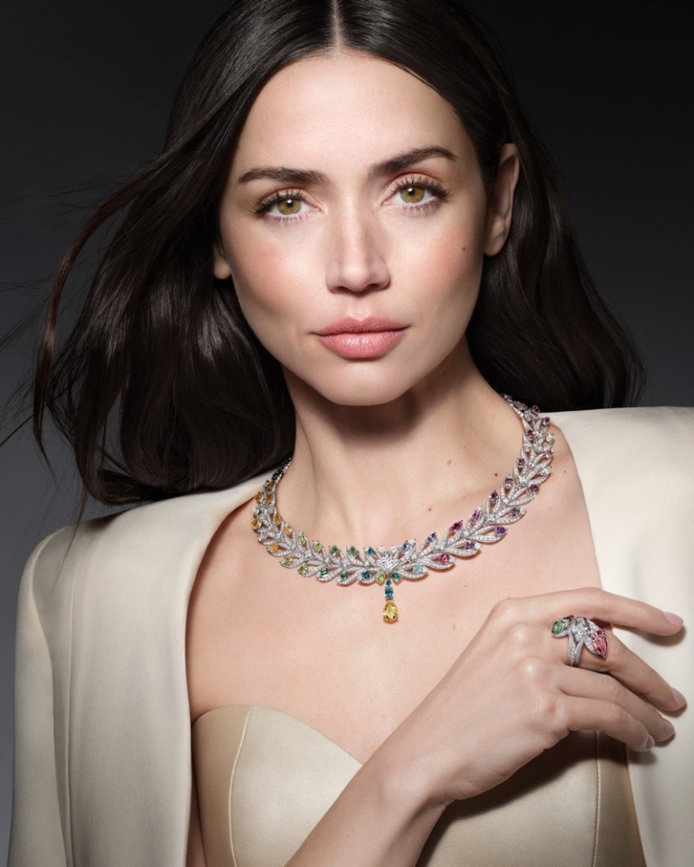 Ana de Armas Wears Louis Vuitton Mythica High Jewelry 2026