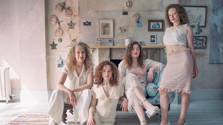 Lili Curia The Floral Salon: Recycled Jacquard Footwear