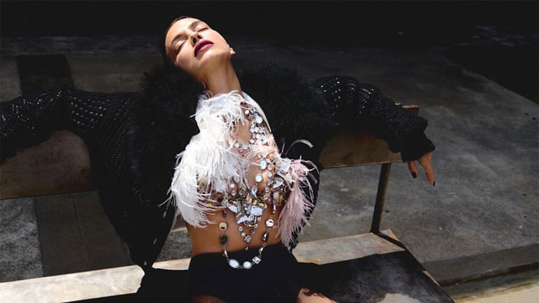 Blumarine Resort 2027: David Koma's Dark Cruise Collection
