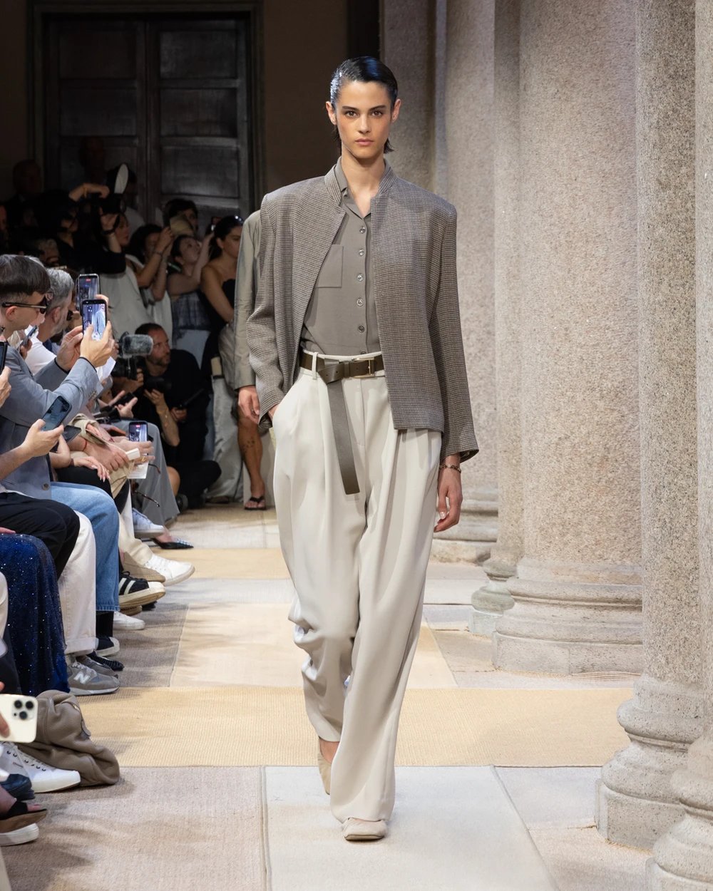 Giorgio Armani Men's Spring 2027: Leo Dell'Orco Brings Denim to the Palazzo