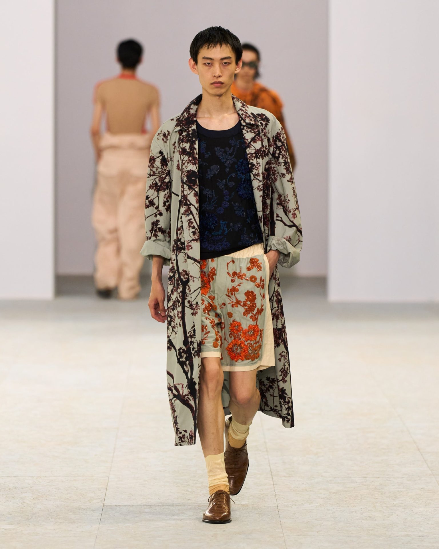 Dries Van Noten Men's Spring 2027 Ready-to-Wear Collection at Paris Men's Fashion Week