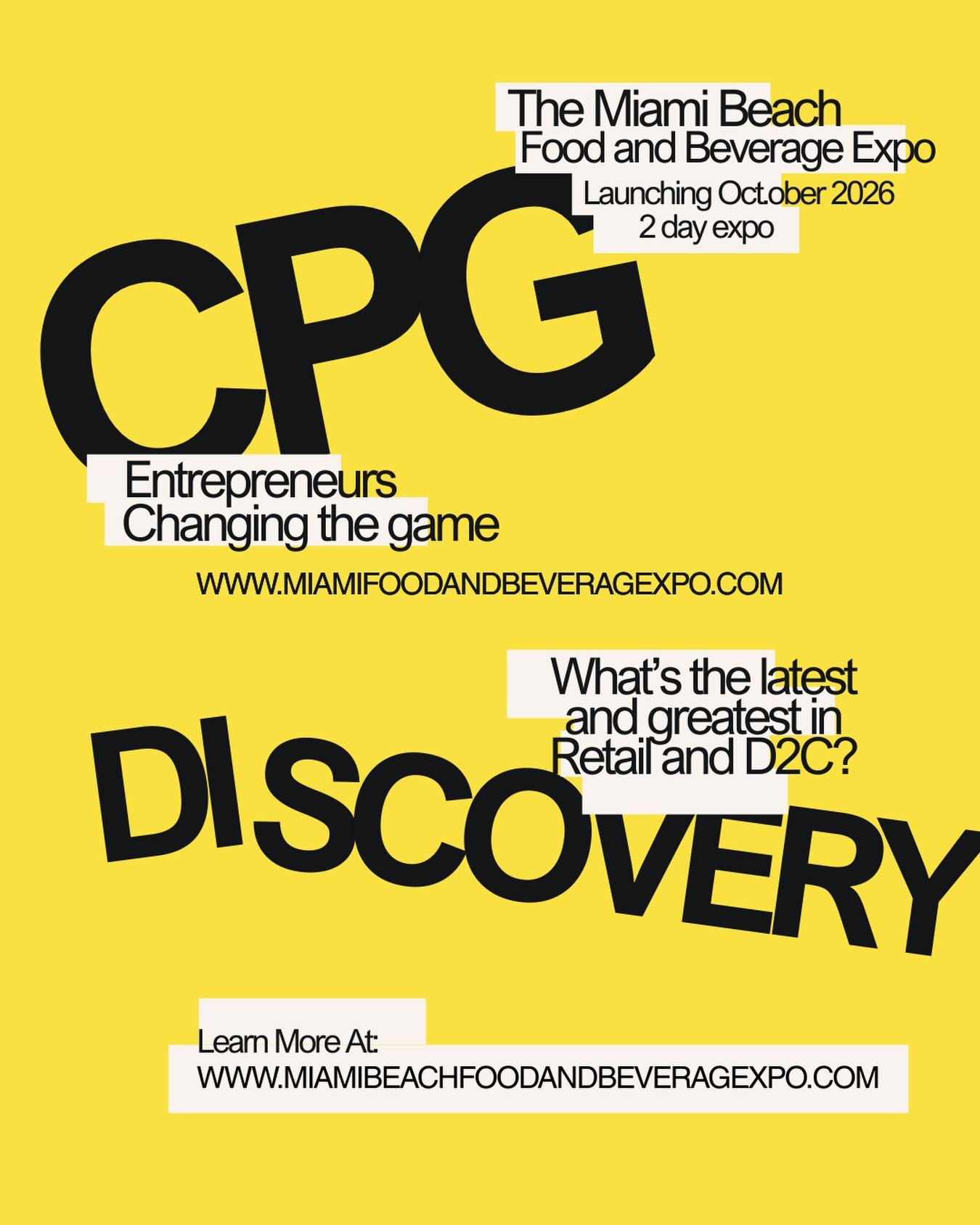 The Miami Beach Food and Beverage Expo