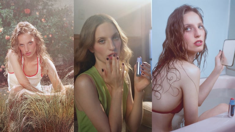 Kosas Cosmetics' new Impressionist campaign by Petra Collins