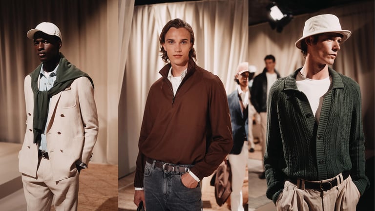 Canali SS27 "On the Spice Route": Alessio Lillocci's First Full Collection