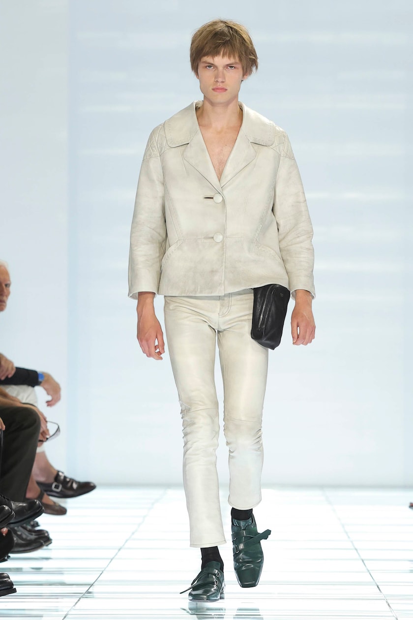 Prada Men's Spring 2027 Puts Jeans at the Center and Removes Everything Else