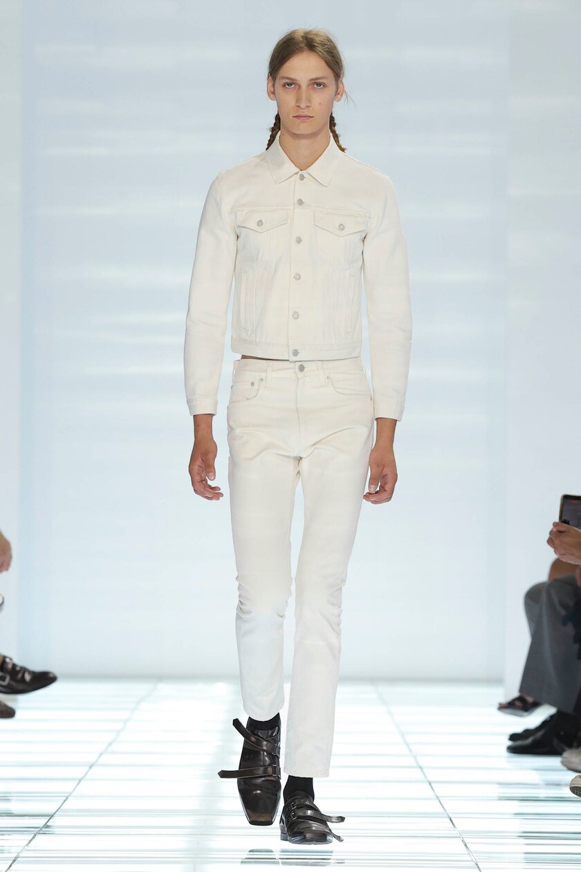 Prada Men's Spring 2027 Puts Jeans at the Center and Removes Everything Else