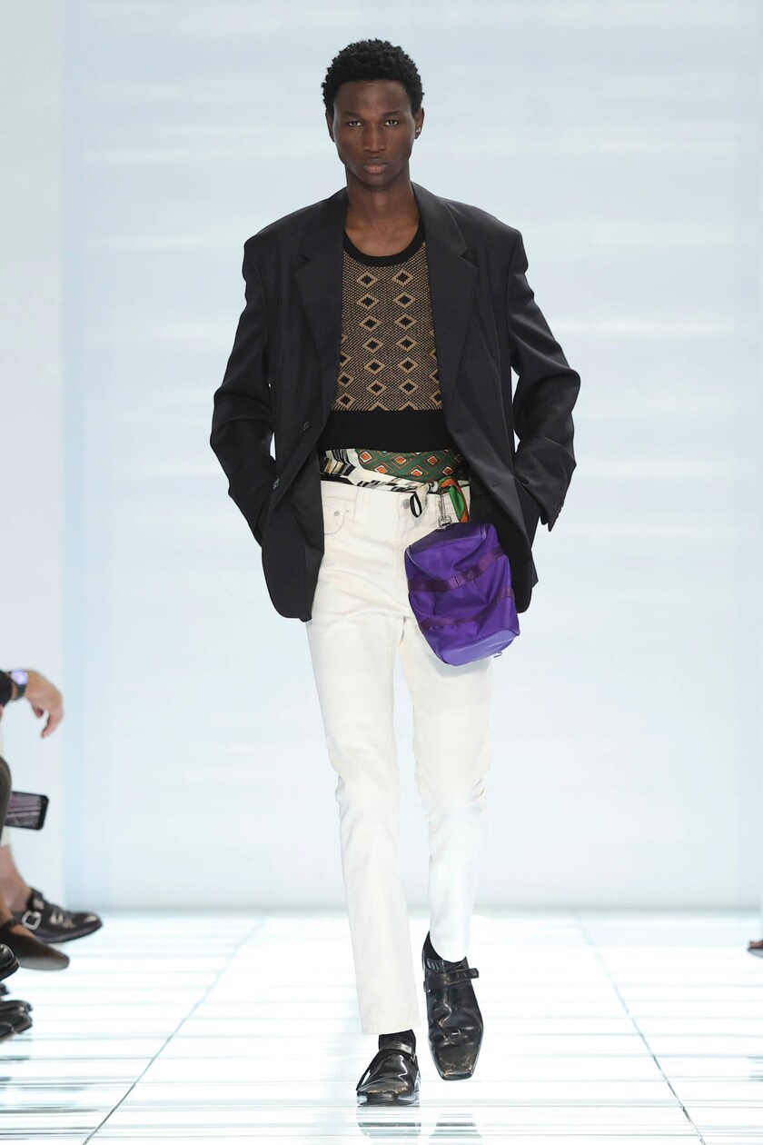 Prada Men's Spring 2027 Puts Jeans at the Center and Removes Everything Else