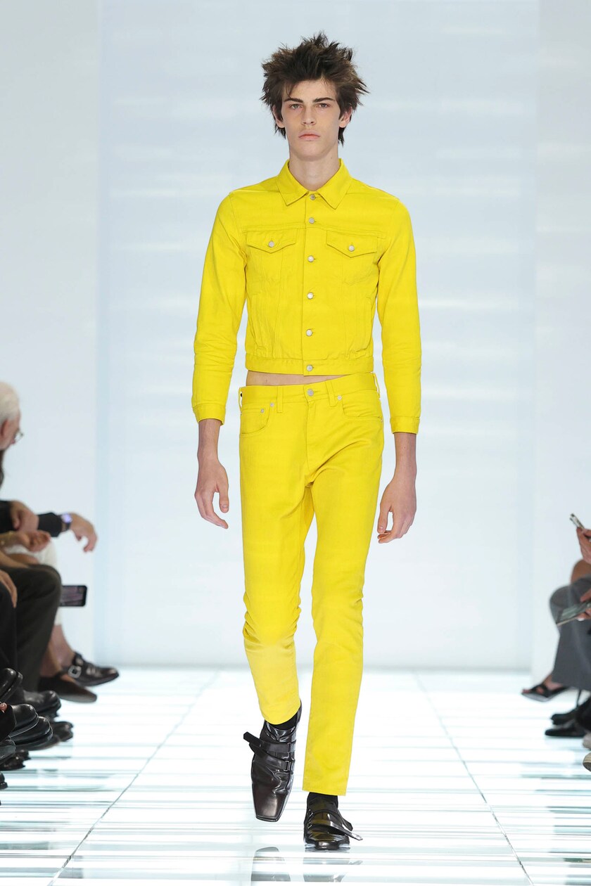 Prada Men's Spring 2027 Puts Jeans at the Center and Removes Everything Else