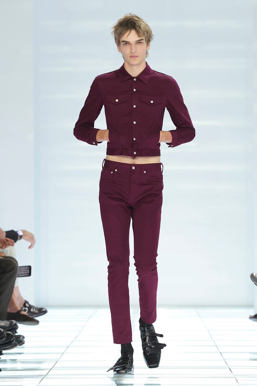 Prada Men's Spring 2027 Puts Jeans at the Center and Removes Everything Else