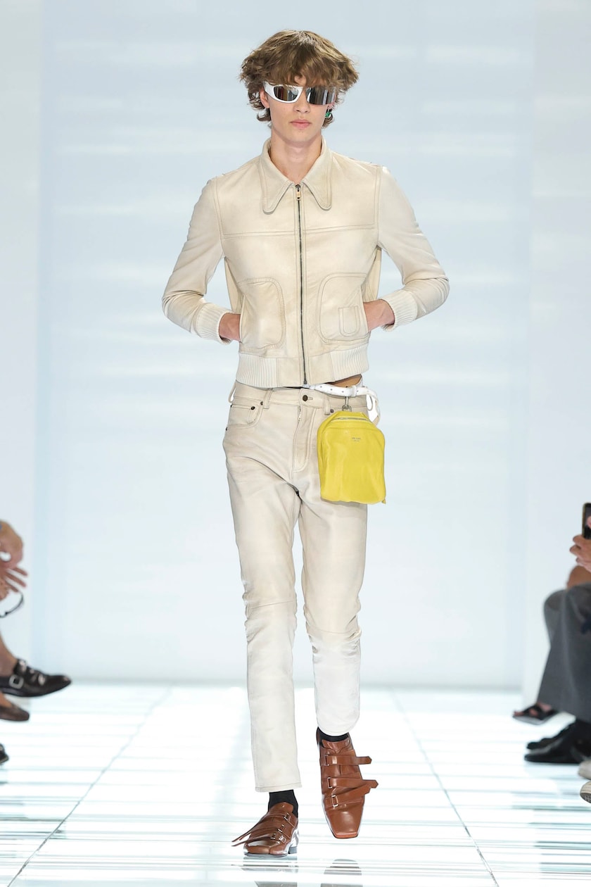 Prada Men's Spring 2027 Puts Jeans at the Center and Removes Everything Else