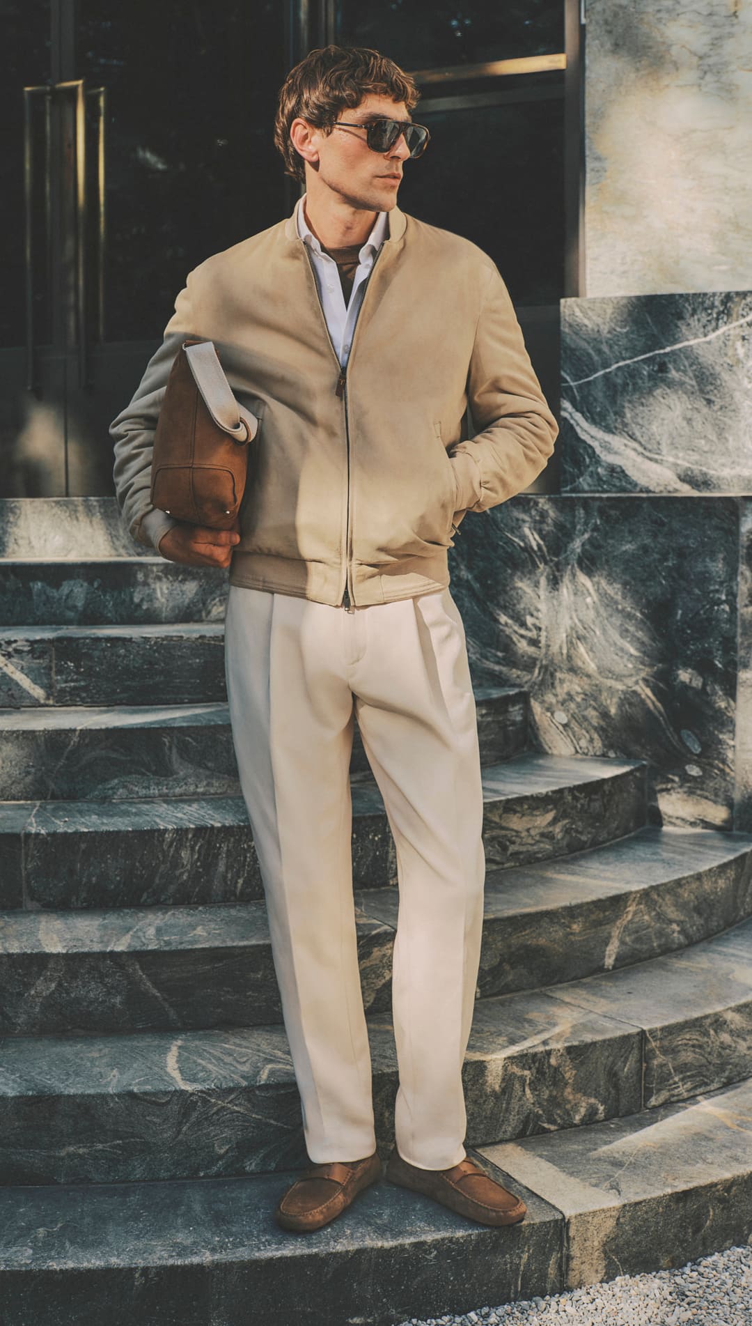 Tod's Men's Spring 2027 Matteo Tamburini's The Italian Wardrobe at Villa Necchi Campiglio