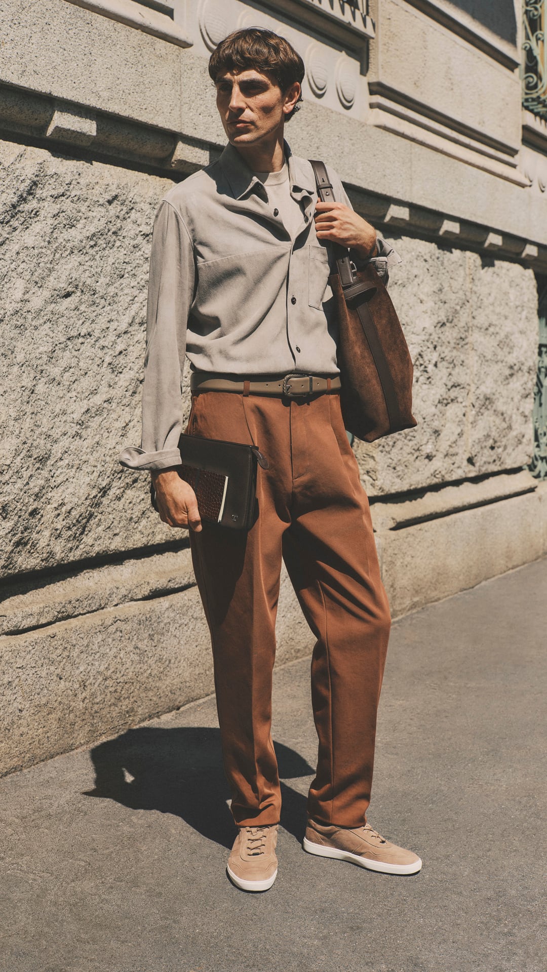 Tod's Men's Spring 2027 Matteo Tamburini's The Italian Wardrobe at Villa Necchi Campiglio