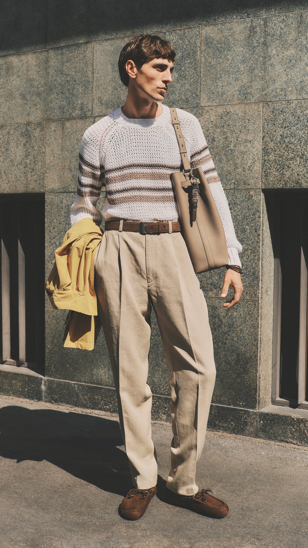 Tod's Men's Spring 2027 Matteo Tamburini's The Italian Wardrobe at Villa Necchi Campiglio