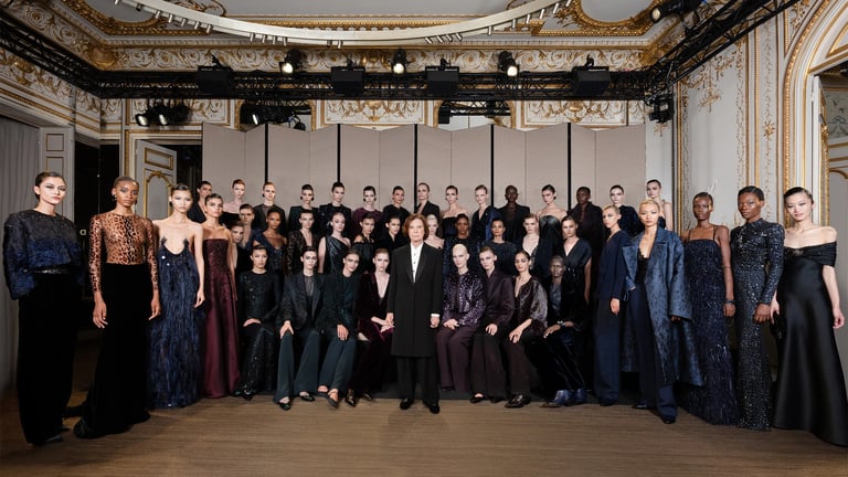 Giorgio Armani Privé Fall 2026 Couture Collection at Paris Fashion Week
