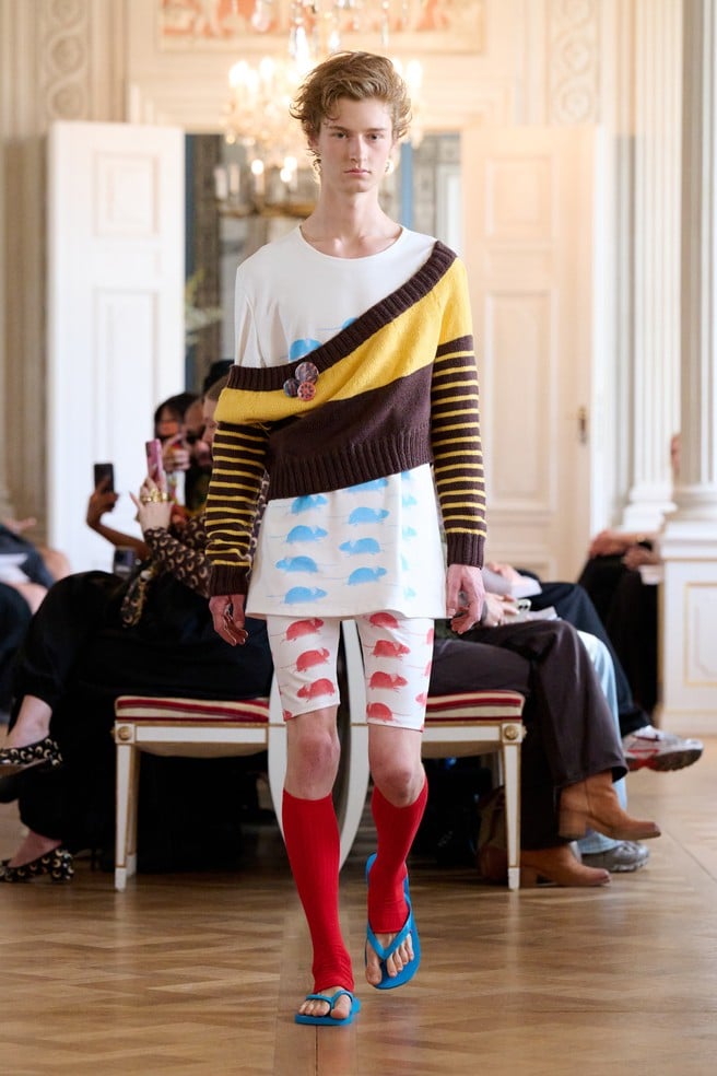 Andrej Gronau Spring Summer 2027 collection runway presented at Berlin Fashion Week SS27