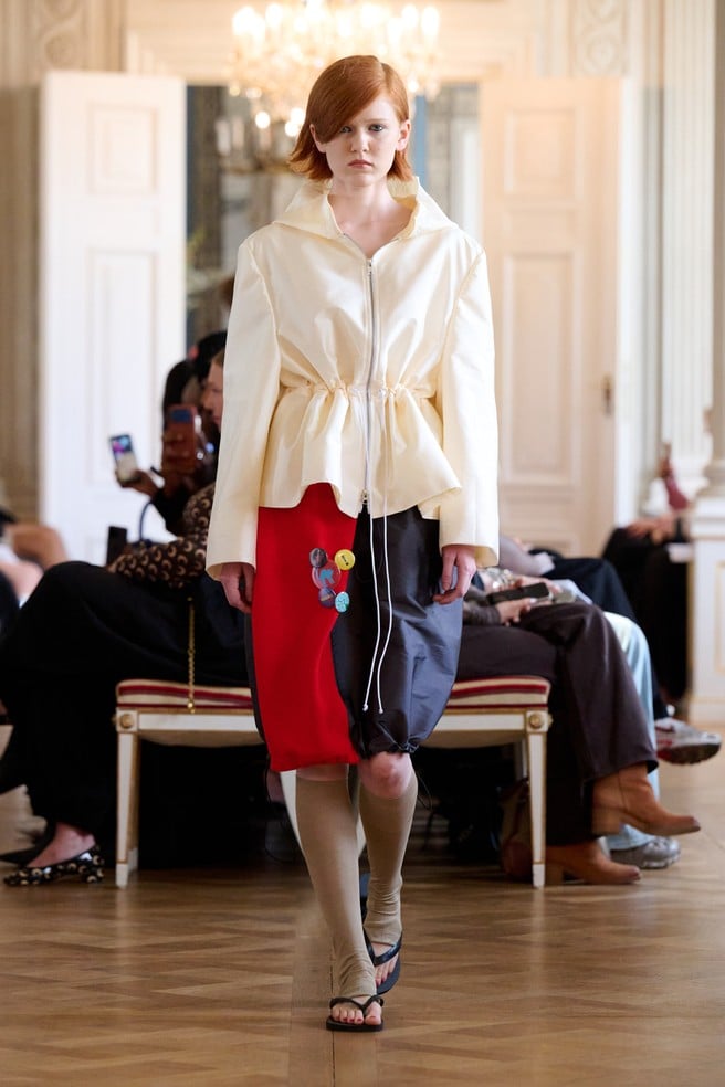 Andrej Gronau Spring Summer 2027 collection runway presented at Berlin Fashion Week SS27
