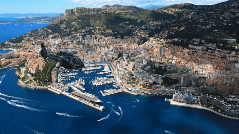 Book a Cannes to Monaco Helicopter Transfer for the Fastest Riviera Journey 
