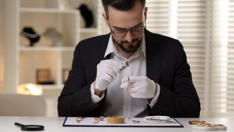 Estate Jewelry Auctions vs Private Buyers