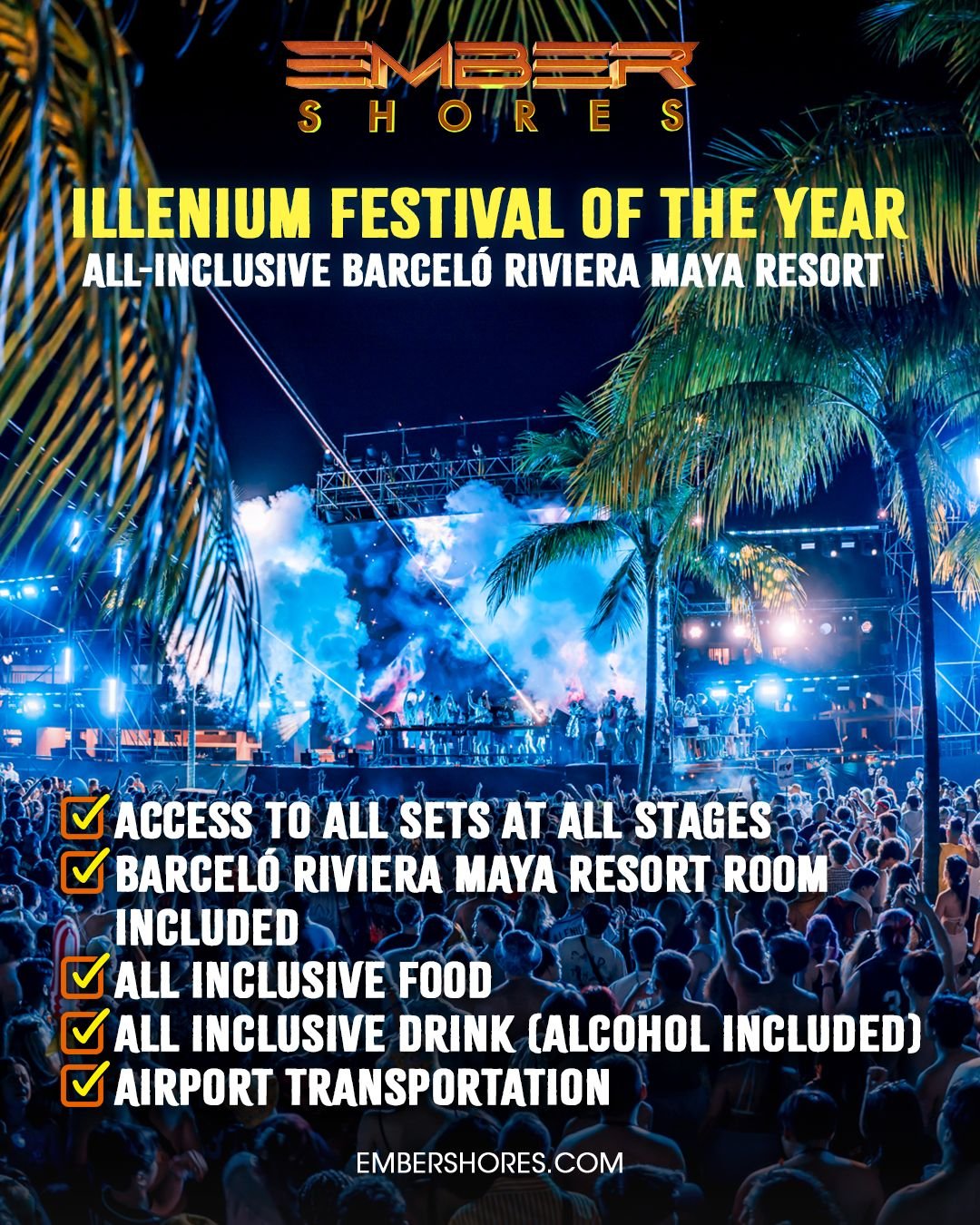 ILLENIUM Reveals Ember Shores 2026