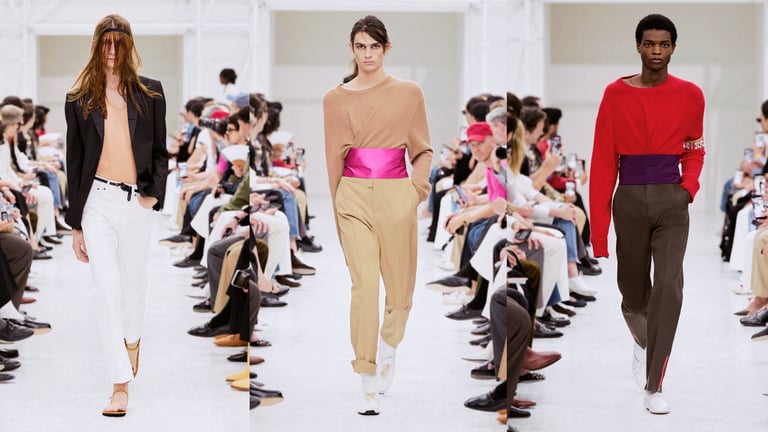 Celine Men’s Spring 2027 Ready-to-Wear at Paris Men’s Fashion Week