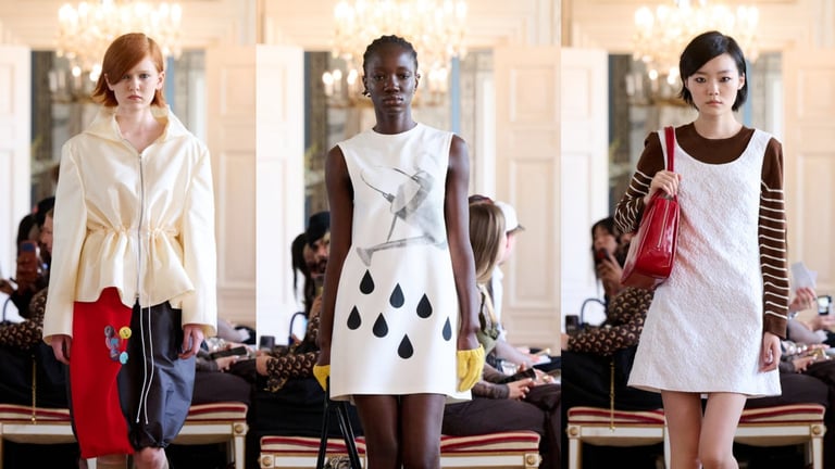Andrej Gronau SS27 collection runway presented at Berlin Fashion Week SS27