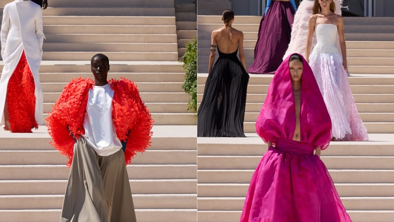 Balenciaga Fall 2026 Couture Collection at Paris Fashion Week