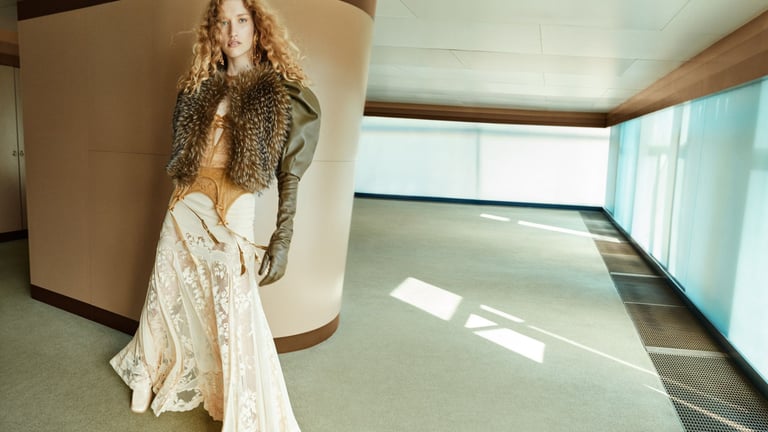 Zimmermann Fall 2026 Campaign: Femininity in Contrast