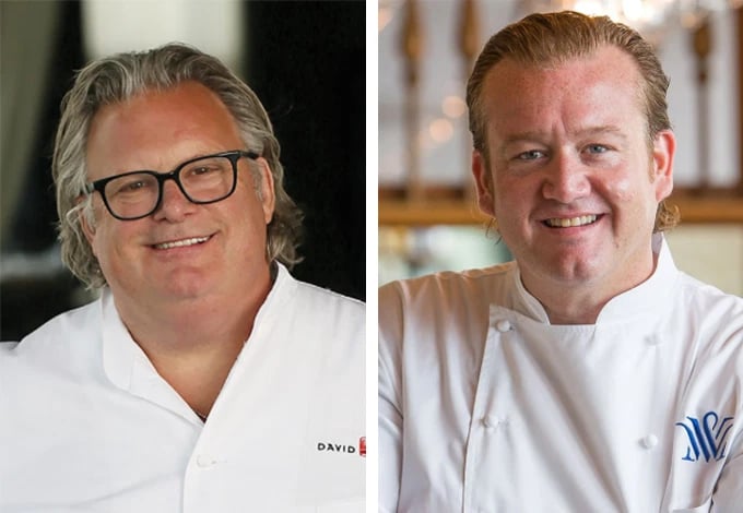 Dinner hosted by David Burke and Michael White