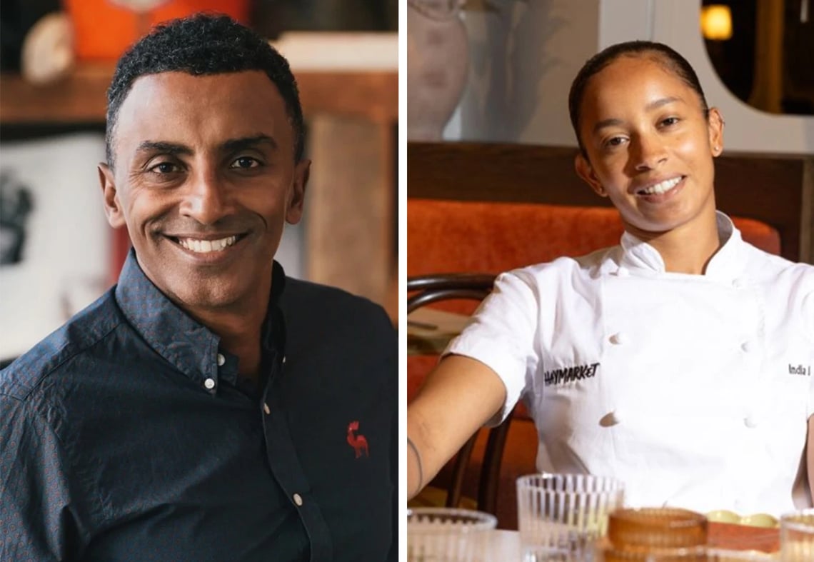 Brunch hosted by Marcus Samuelsson and India Doris