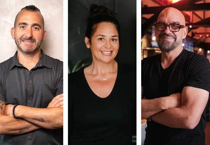 Dinner hosted by Marc Forgione, Antonia Lofaso and Michael Symon