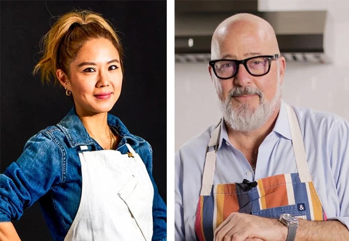 Dinner hosted by Esther Choi and Andrew Zimmern