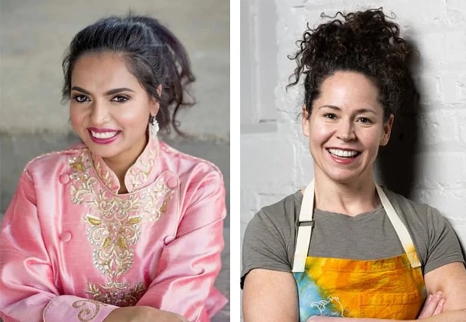 Dinner hosted by Maneet Chauhan and Stephanie Izard