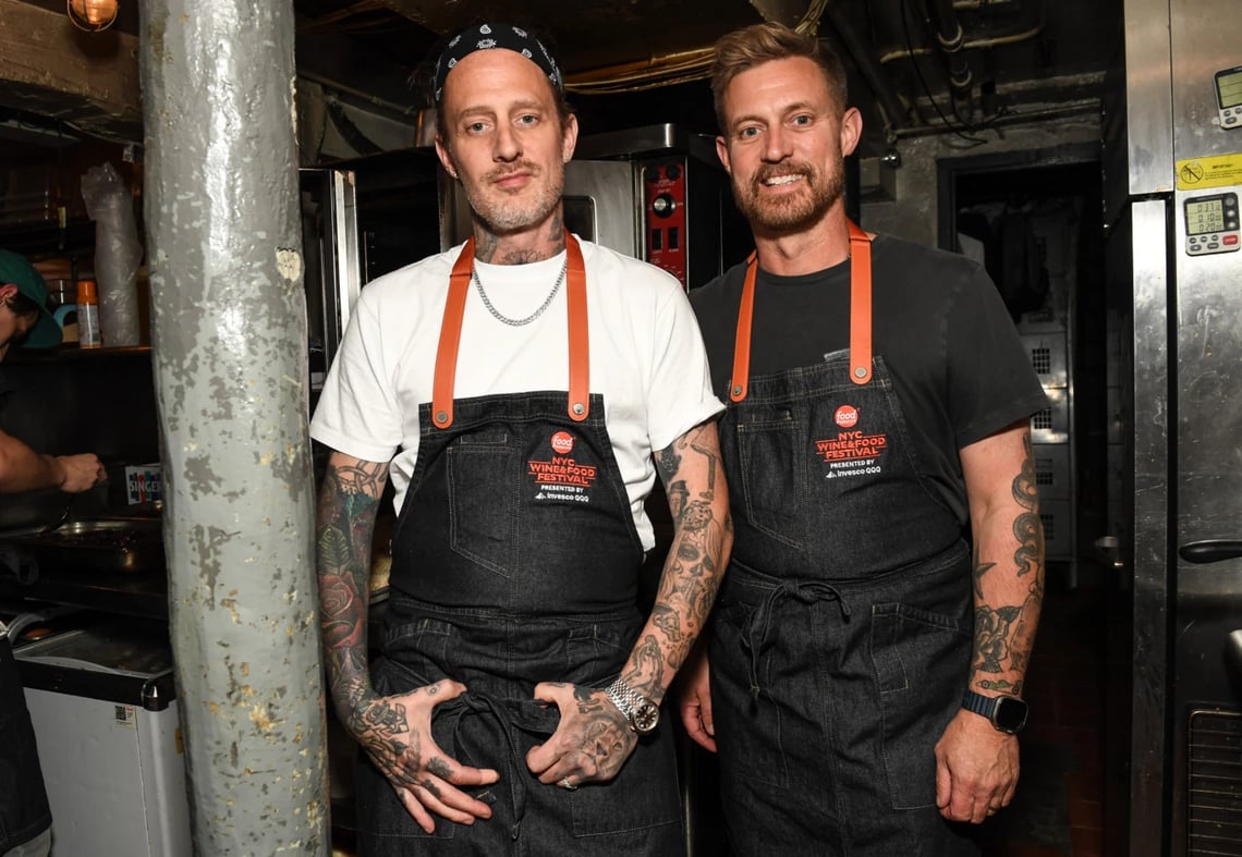 Steak & Whiskey hosted by Bryan and Michael Voltaggio — Norwegian Cruise Line Rooftop Series