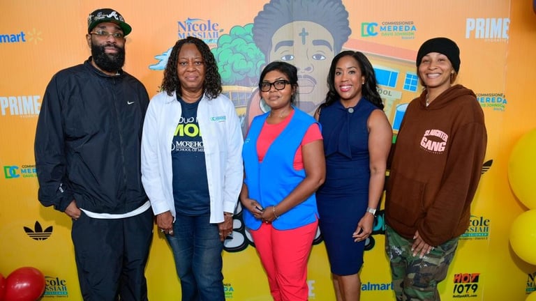 21 Savage And His Leading By Example Foundation Host Their 10th Annual “Issa Back To School Drive”.