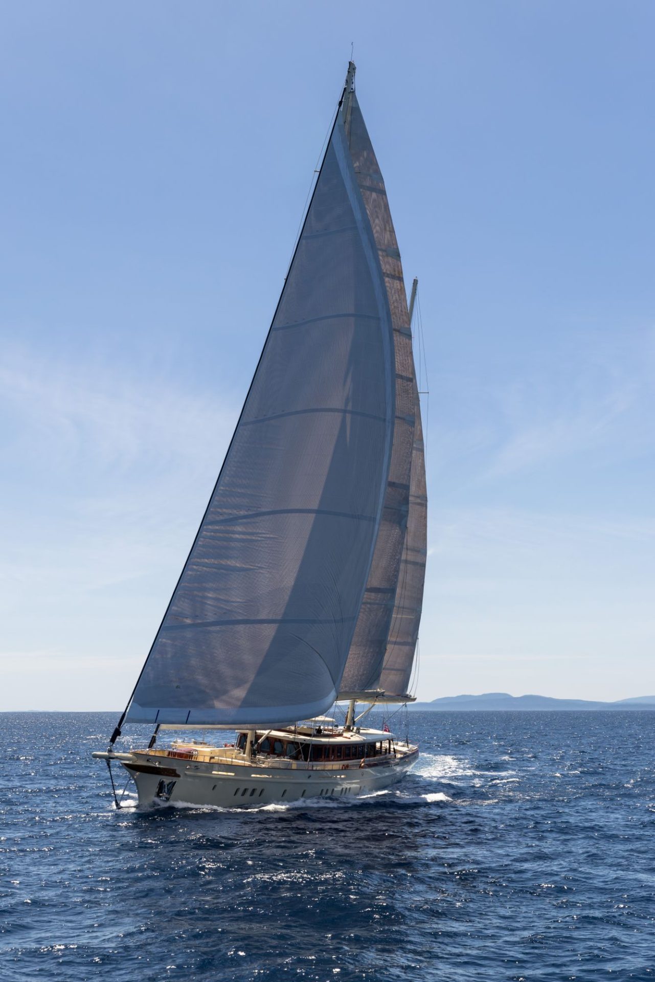 62m Simena Superyacht Sails for the First Time (5)