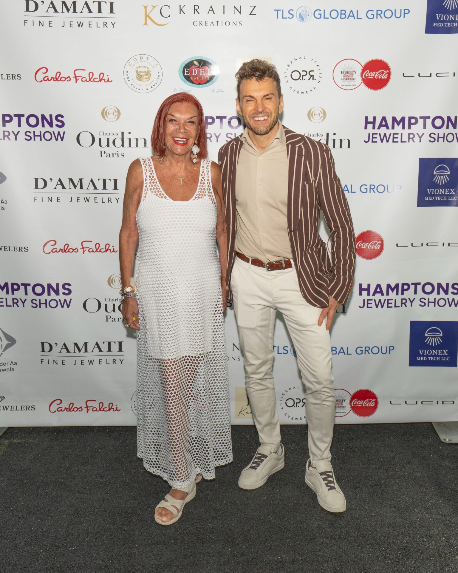 Italian Elegance Meets the Hamptons as Alberto Luzzi Celebrates Successful Jewelry Show Debut