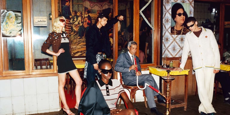 Casablanca Autumn-Winter 2026 Campaign: Carnet de Voyage