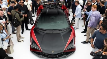 Lamborghini Revuelto Sv Makes Its Super Veloce Debut At The Quail