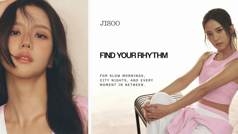 Alo Yoga Taps JISOO for Fall 2026 Campaign, Debuts 'Pink Marshmallow'