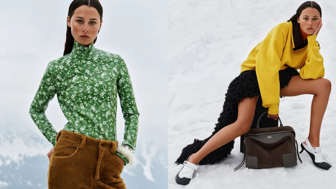 Julia Garner, Lil Yachty Trek to Mont Blanc for Loewe’s Fall 2026 Campaign