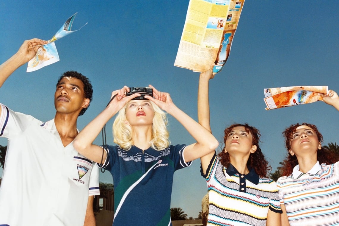 Casablanca Autumn-Winter 2026 Campaign: Carnet de Voyage