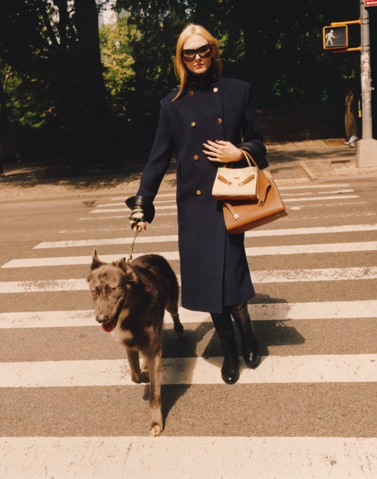 Alex Consani Fronts Tory Burch Fall-Winter 2026 Campaign at Central Park