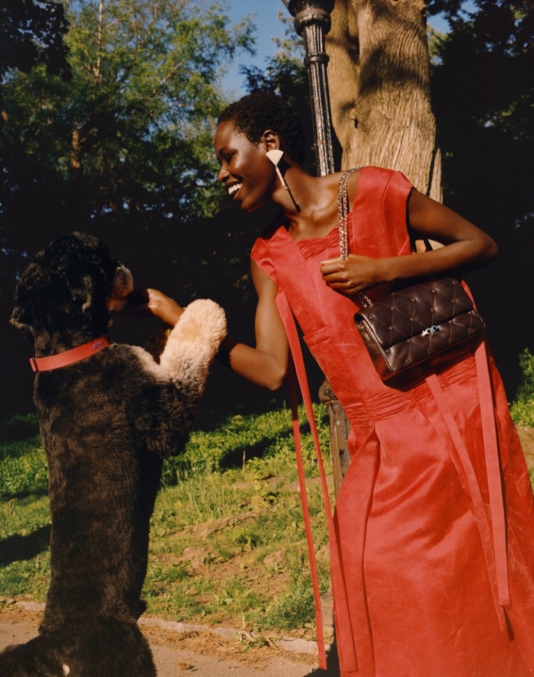 Alex Consani Fronts Tory Burch Fall-Winter 2026 Campaign at Central Park